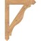 Ekena Millwork Funston Arts & Crafts Smooth Bracket, Western Red Cedar, 3 1/2"W x 26"D x 34"H BKT04X26X34FST03SWR - alternate 3